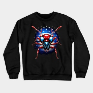 Patriotic Ant Crewneck Sweatshirt